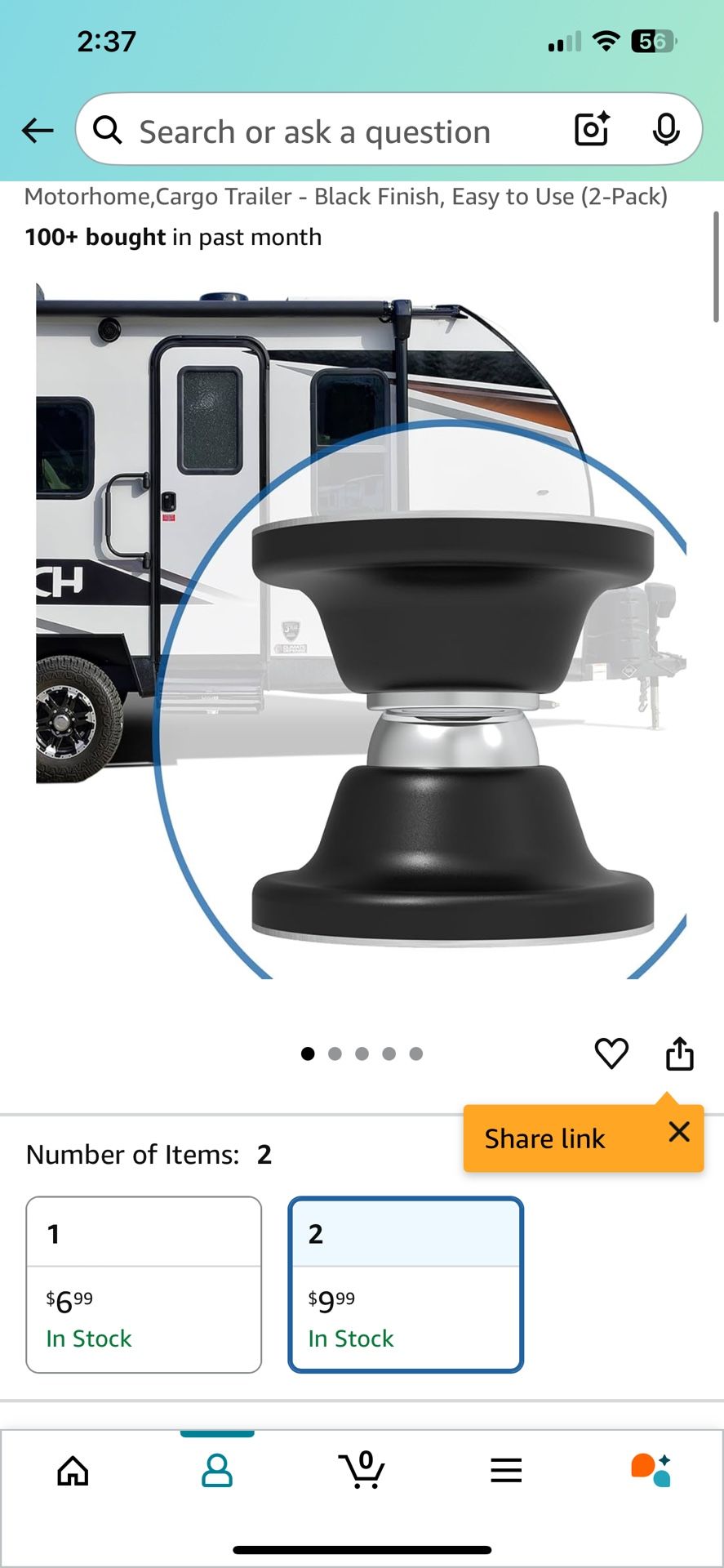 RV Door Stopper