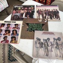 Vintage Vinyl Records Midnight star