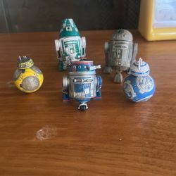 Starwars Disneyland Droid Factory Figures