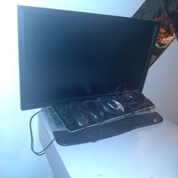  Computer Monitor, Two Key Boards, 4 Mose