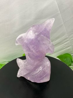 Crystal Amethyst Dolphin