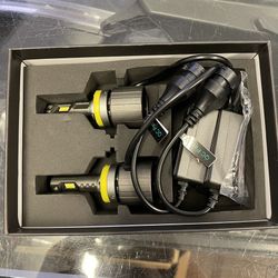 Brand New High Powered Canbus Error Free LED Headlight/fog Light Bulbs Fits H11 H8 H9