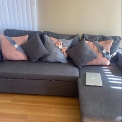 Pullout Storage Sofa 