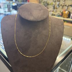 18KT Box Chain 33902-11