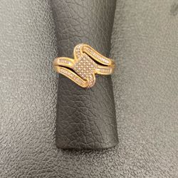 Golden Ring Size 7.5