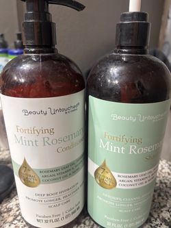 Beauty Untouched Fortifying Mint Rosemary Shampoo & Conditioner Set