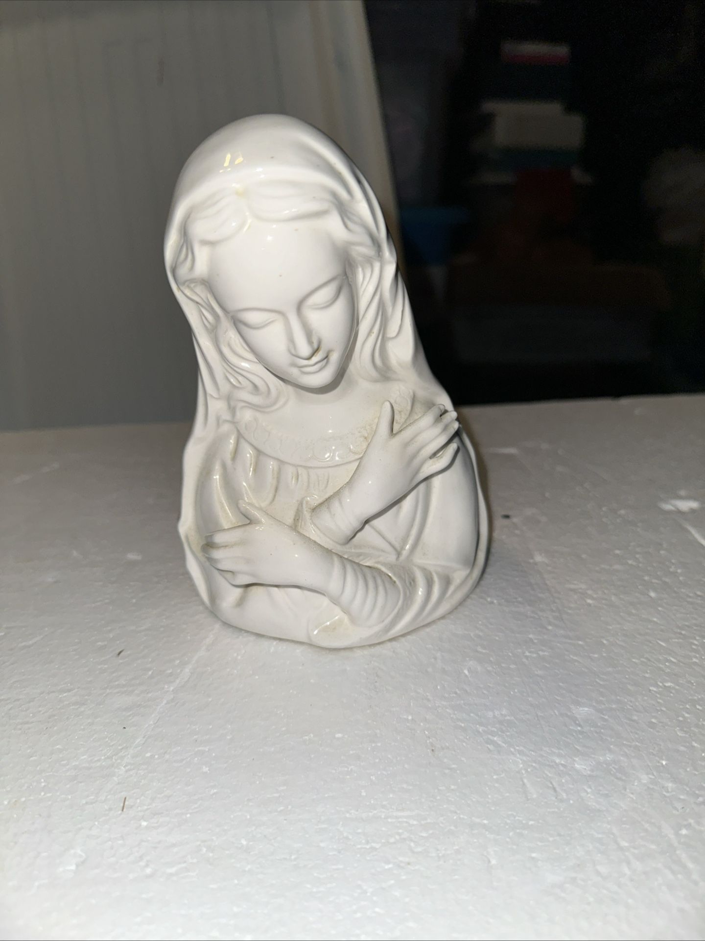 Vintage Rubens Virgin Mary Planter