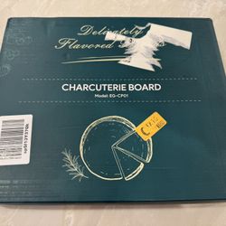 Easoger Charcuterie Cheese Board Bamboo EG-CP08 Open Box