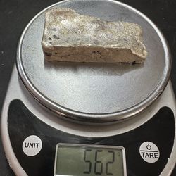 562 grams sterling silver hand poured bar