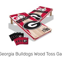 NCAA Georgia Bull Dogs Cornhole Game