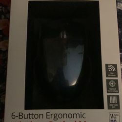 6 Button Ergonomic (Wireless Optical Mouse) - SIIG