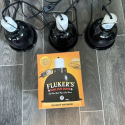 Flukers Sun Dome Reptile Heat Lamp