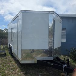 CWT Covered Wagon Trailer 8.5x16TA3