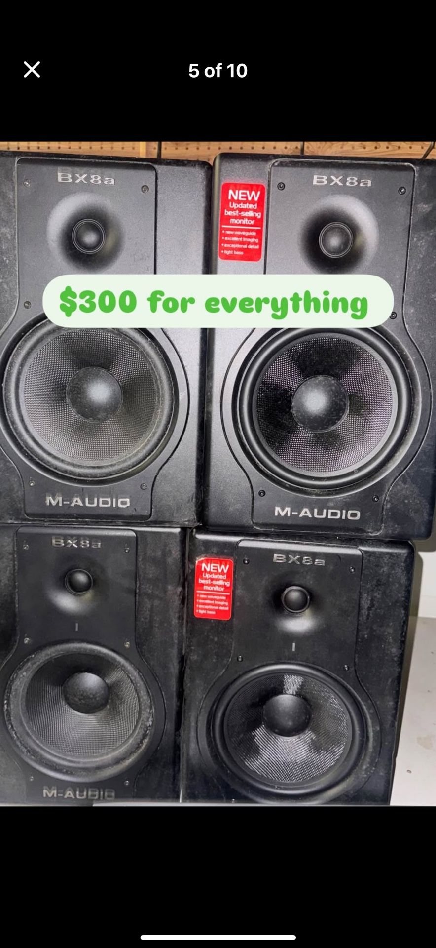 Studio Speakers (Pair)
