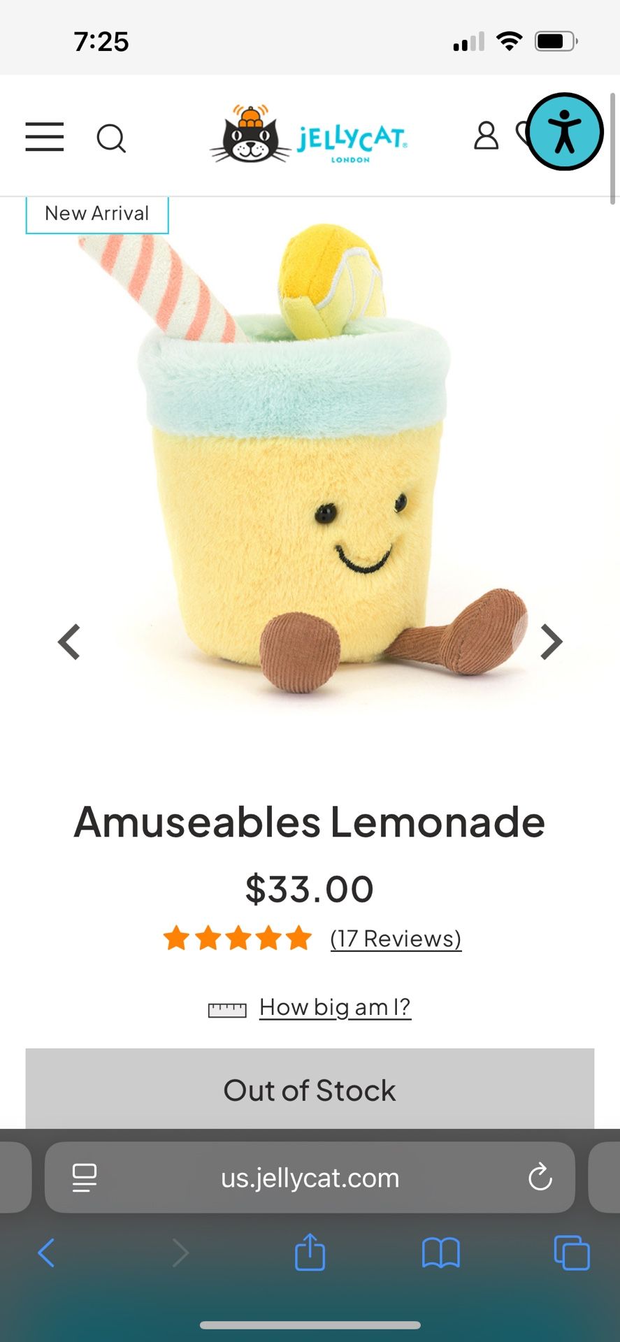 Jellycat Lemonade