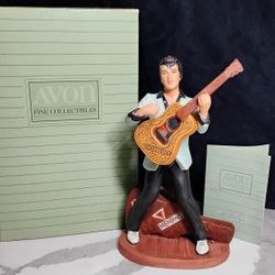 Vintage 1987 Avon Porcelain Elvis Figurine
