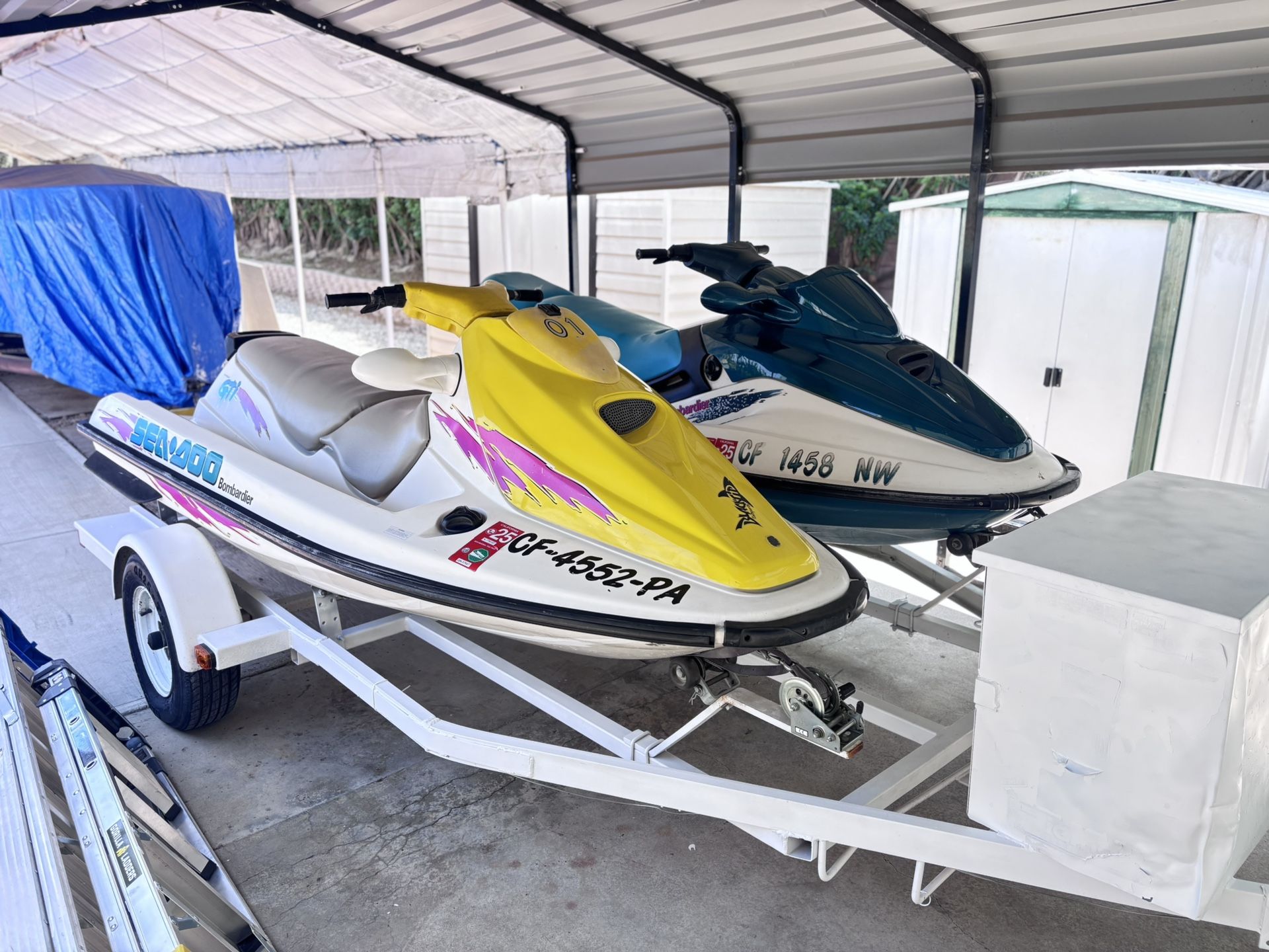 1996 Sea Doo GTX And GTI