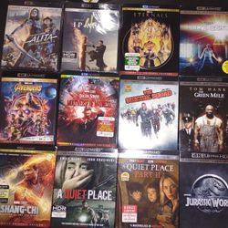 Lot Of 4K Movies 