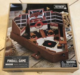 Tabletop Vintage Baseball Pinball Game