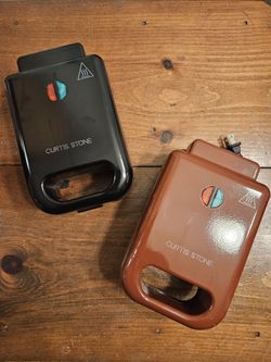 Curtis Stone Set Of 2 Panini Makers