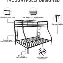 Black Bunk Bed 