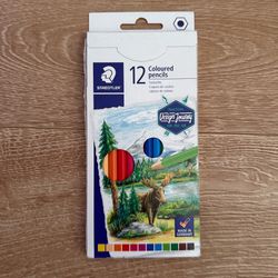 *BRAND NEW* Staedtler Coloured Pencils 12pk