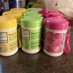 Mini Anti Bacterial Hand Wipes 