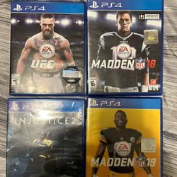 PS4 Games LIKE NEW