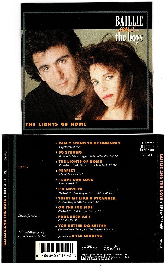 Ballie And The BOYS The Lights Of Home CD