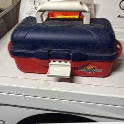 Flambeau tackle box. Ball head jigs, split shot &worm weights, swivels, freshwater species fish hooks,