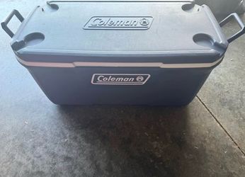 Large Blue Coleman Cooler