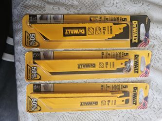 Dewalt Reciprocating Saw Blades
