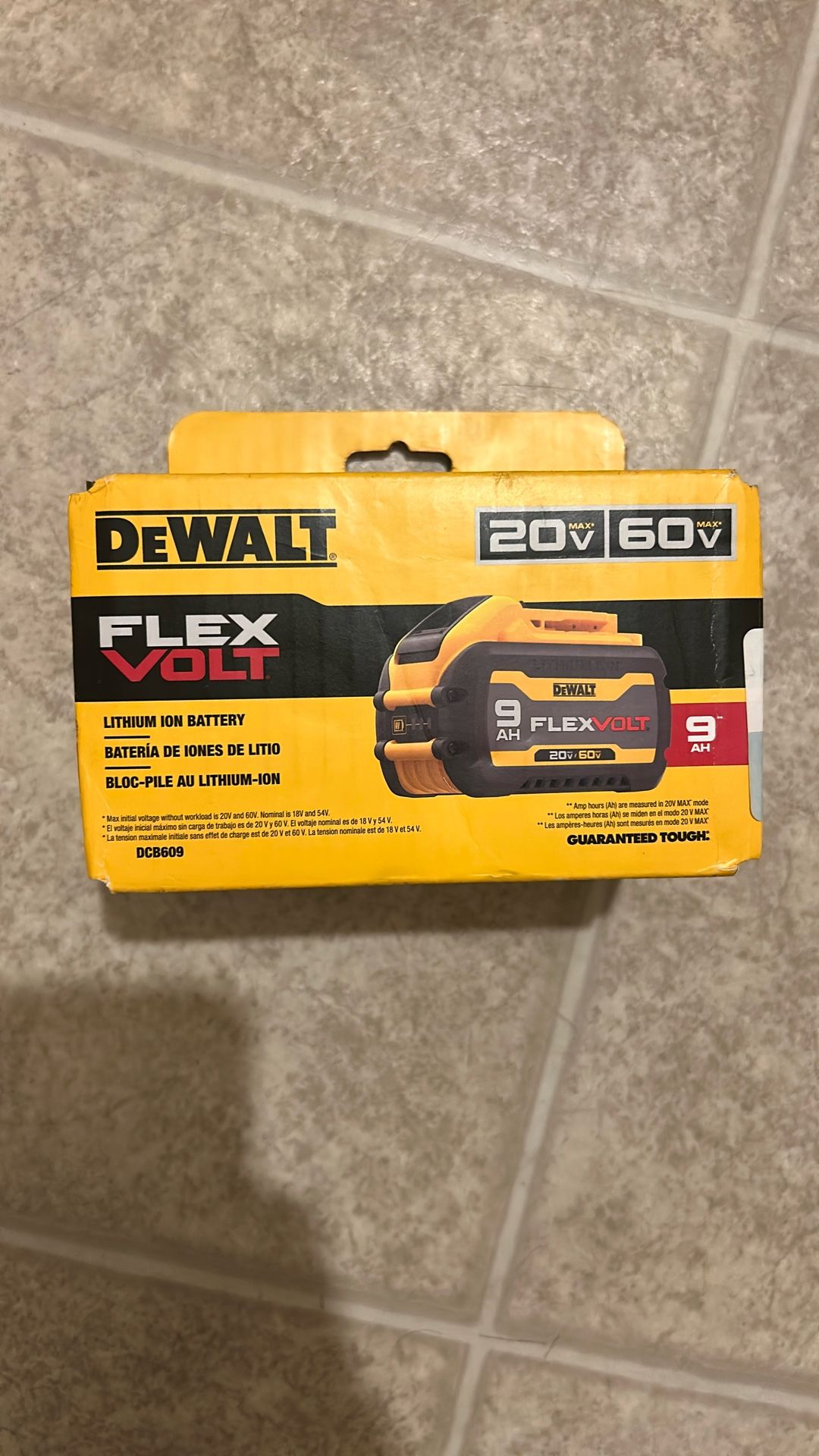 Dewalt Flexvolt Battery 