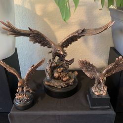 Eagle Statue Lot