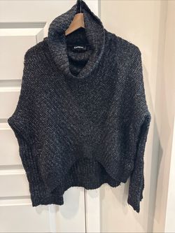 Express Cowl Neck Chunky Knit Sweater