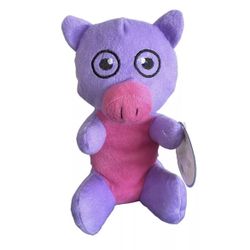 Kellytoy Pig Plush Animal Pals Stuffed Animal Purple 9 Inch