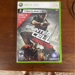 Tom Clancy's Splinter Cell Conviction Video Game for Xbox 360 - CIB - Used