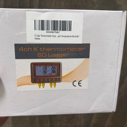 4ch K thermometer SD logger