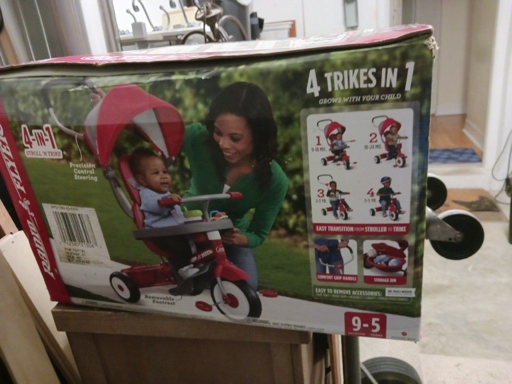 Radio Flyer 4 In 1 Stroller N Trike