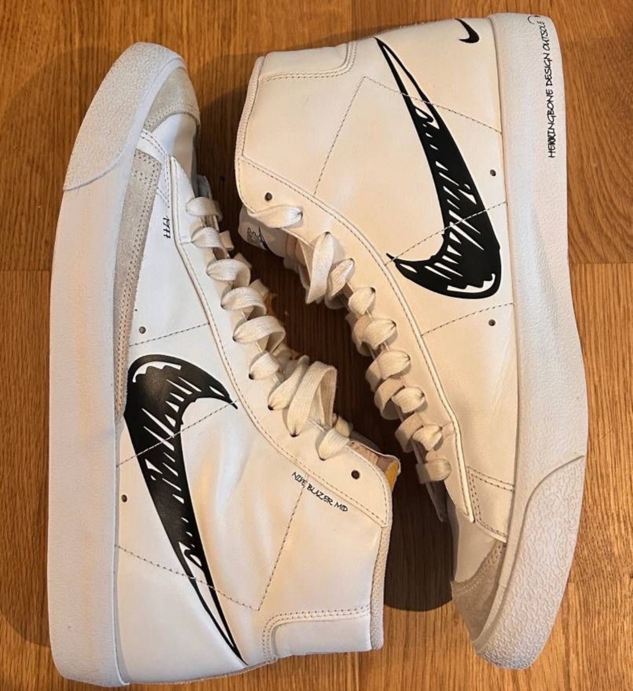 Men’s 10.5 - Nike Blazer Mid 77 Sketch White