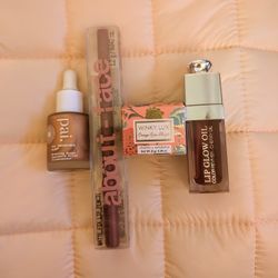 4 New High-end Makeup Bundle Dior,PAI.,About Face And Winky Lux