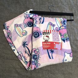 Hello Kitty Summer Blanket Throw
