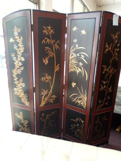 Asian Style Divider Wood