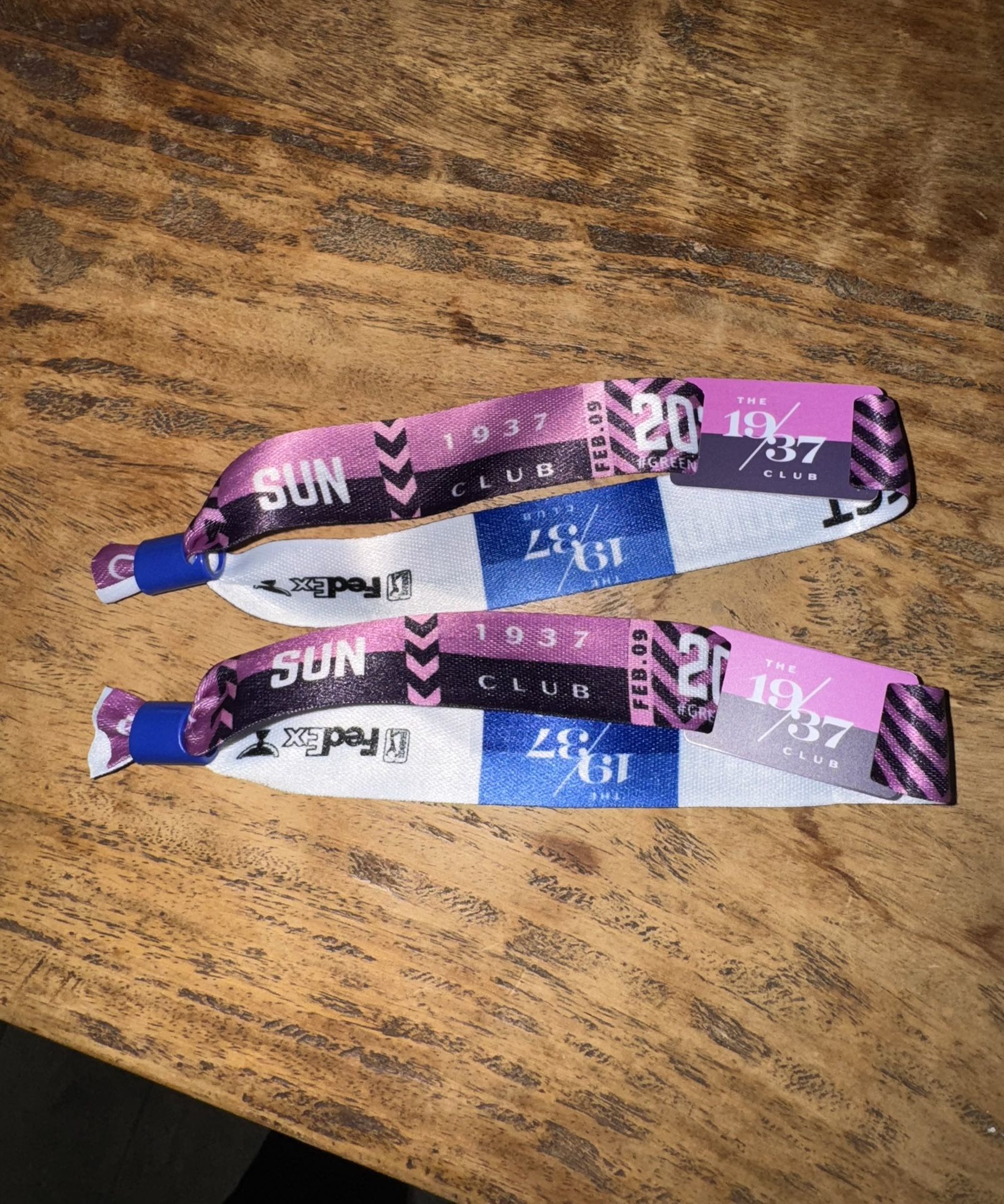 1937 VIP Club Tickets