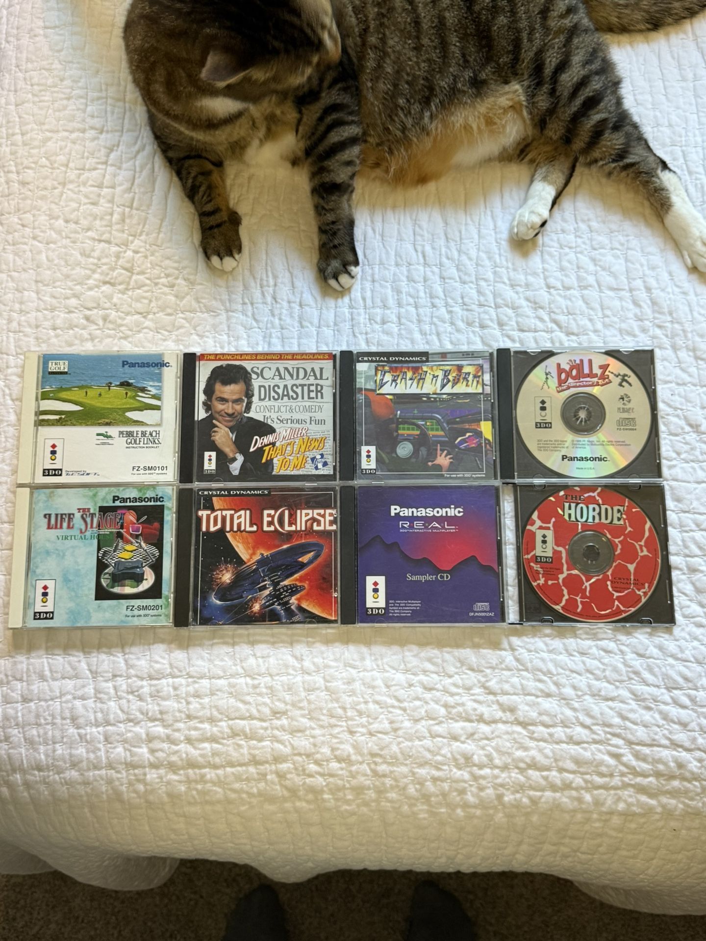 3DO Games, Retro Gaming Console Discs (Lot/Bundle)