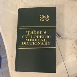Taber's Cyclopedic Medical Dictionary