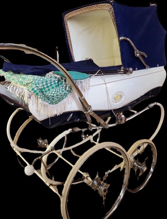 Vintage 1960's English Pedigree Pram