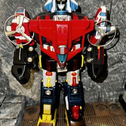 Vintage Voltron 1 Deluxe Warrior Set Dairugger XV Japan 15" Robot 1982
