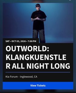 Klangkuenstler Tickets