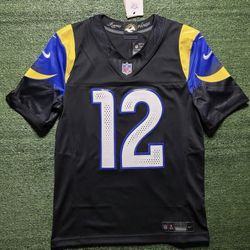 Authentic Puka Nacua Los Angeles Rams Rivalries Vapor Limited Jersey Size S NWT
